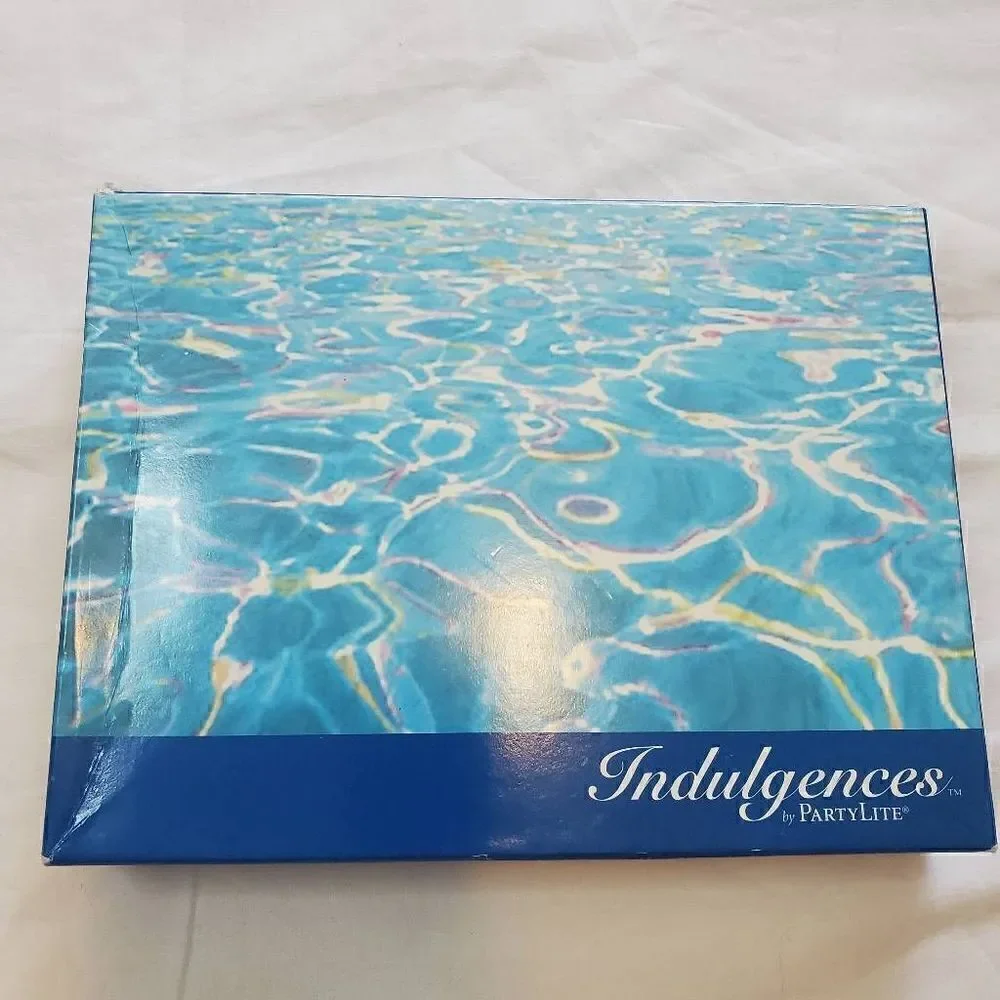 Indulgences PartyLite Tranquility Tealight Giftset NEW *